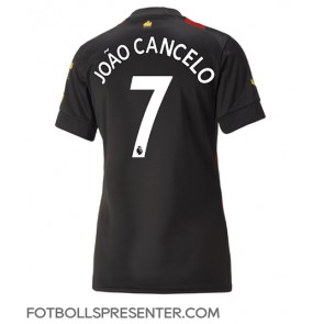 Manchester City Joao Cancelo #7 Borta Matchtröja Dam 2022-23 Kortärmad